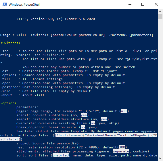 Automate Conversion to TIFF from the Command Line with New 2TIFF 9.0