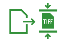 Compress output TIFFs